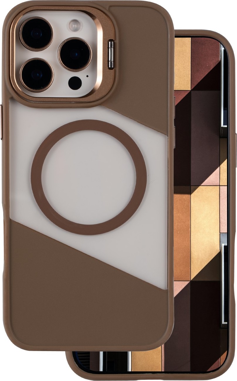 Levně TFO Fusion Mag kryt pro iPhone 16 Pro 6,3" hnědý