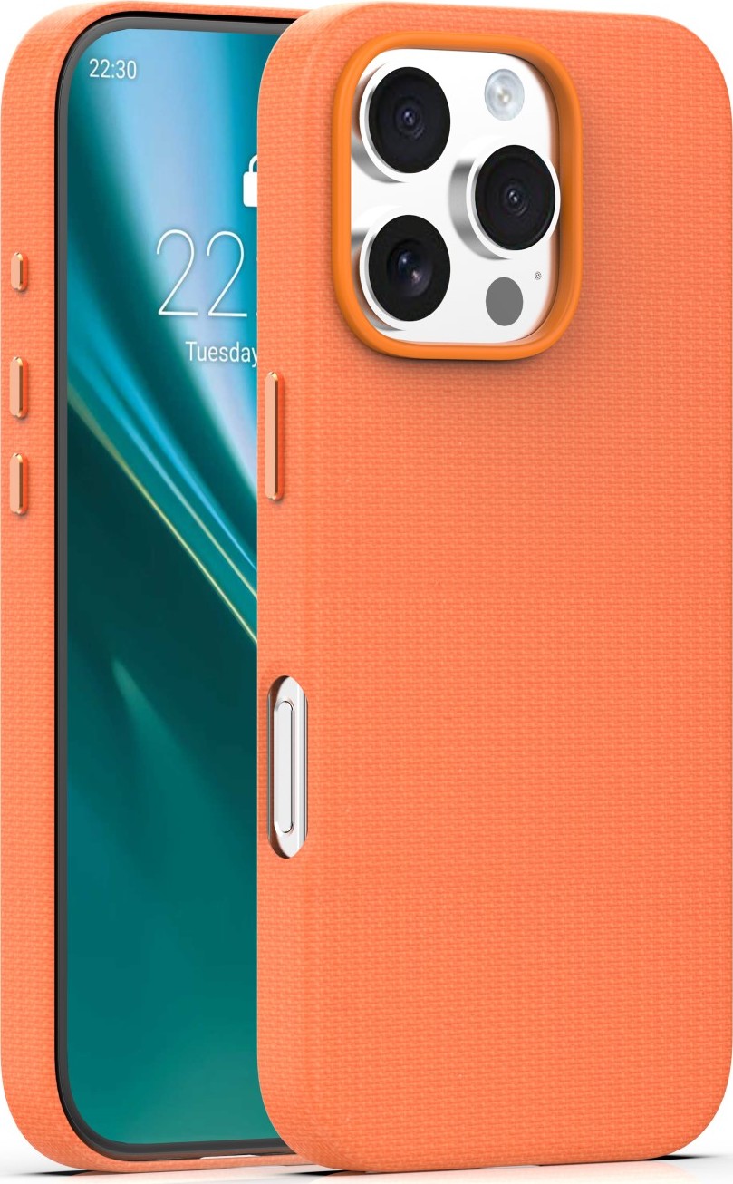 Levně Etteri Elegant Mag kryt pro iPhone 16 Pro Max 6,9" oranžový