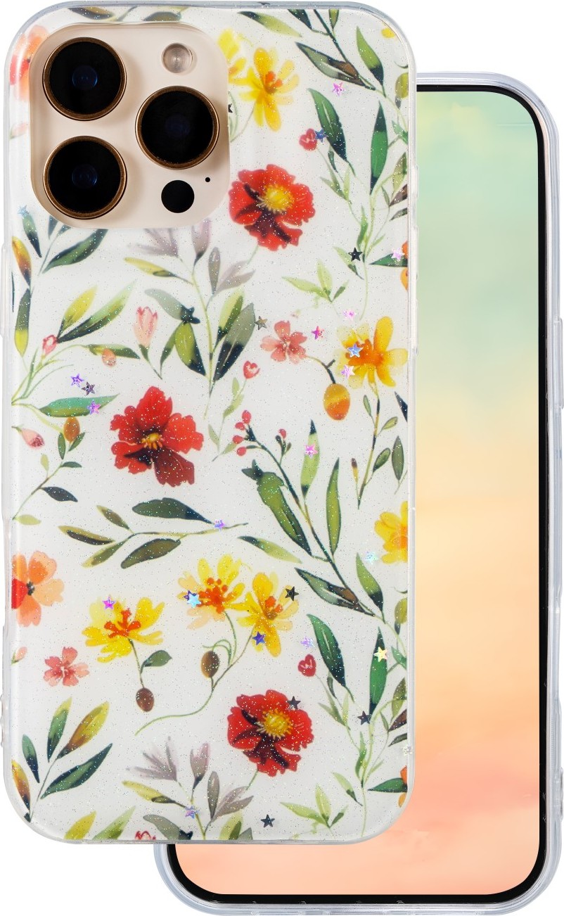 Levně TFO Glow Glam kryt pro iPhone 16 Pro Max 6,9" bílý