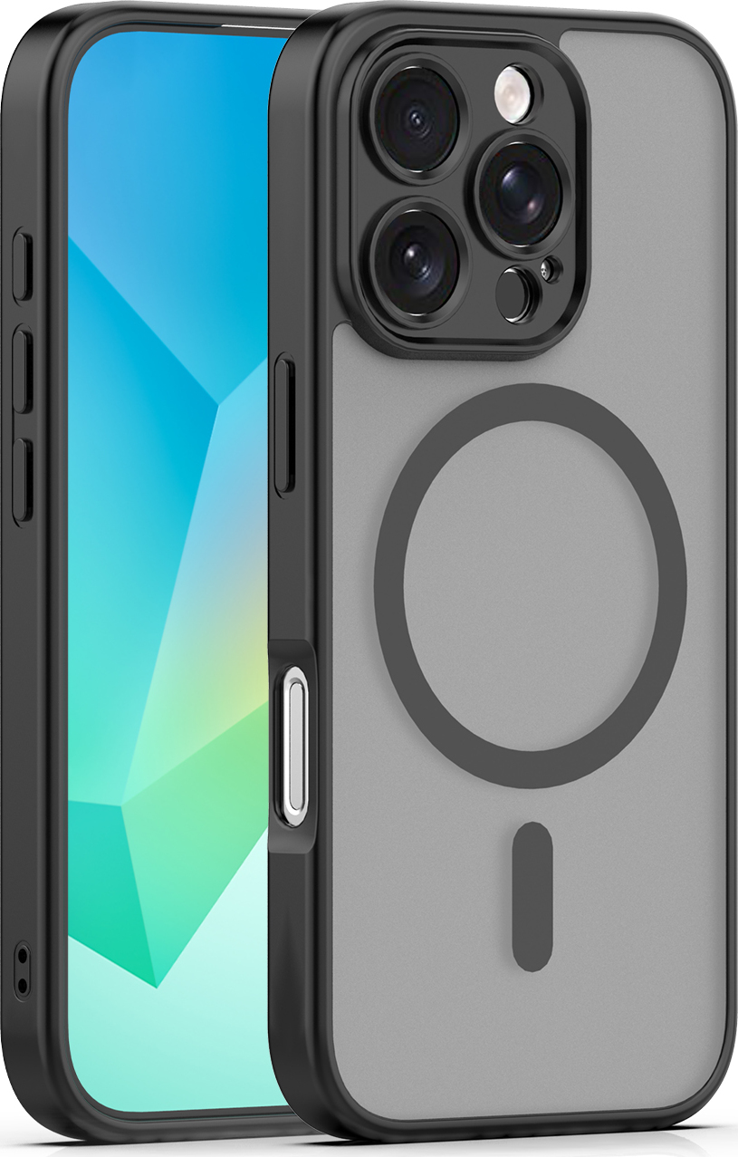 Levně TFO Mag Matt kryt pro iPhone 16 Pro Max 6,9" černý ochrana fotoaparátu