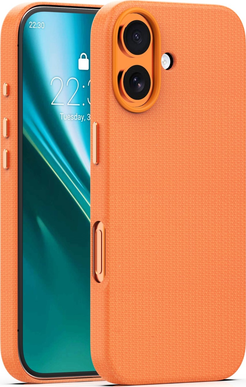 Levně Etteri Elegant Mag kryt pro iPhone 17 6,3" oranžový