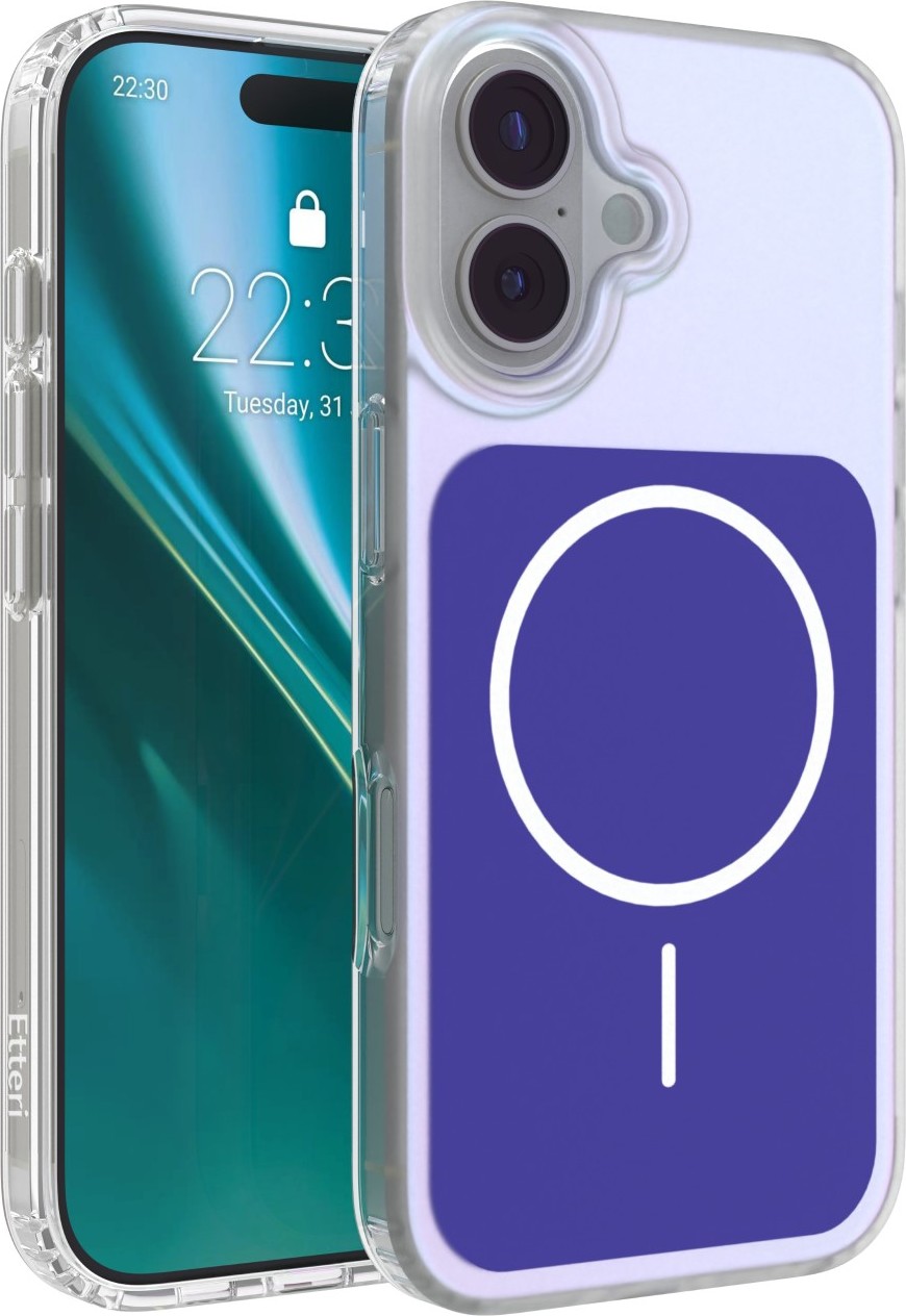 Levně Etteri Hidden Pearl kryt pro iPhone 17 6,3" tmavě modrý