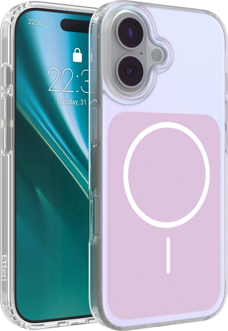 Levně Etteri Hidden Pearl kryt pro iPhone 17 6,3" růžový