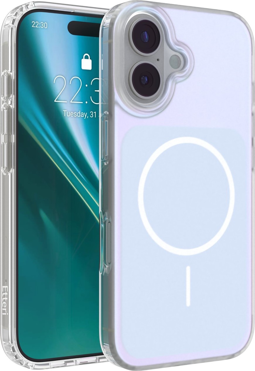Levně Etteri Hidden Pearl kryt pro iPhone 17 6,3" světle modrý