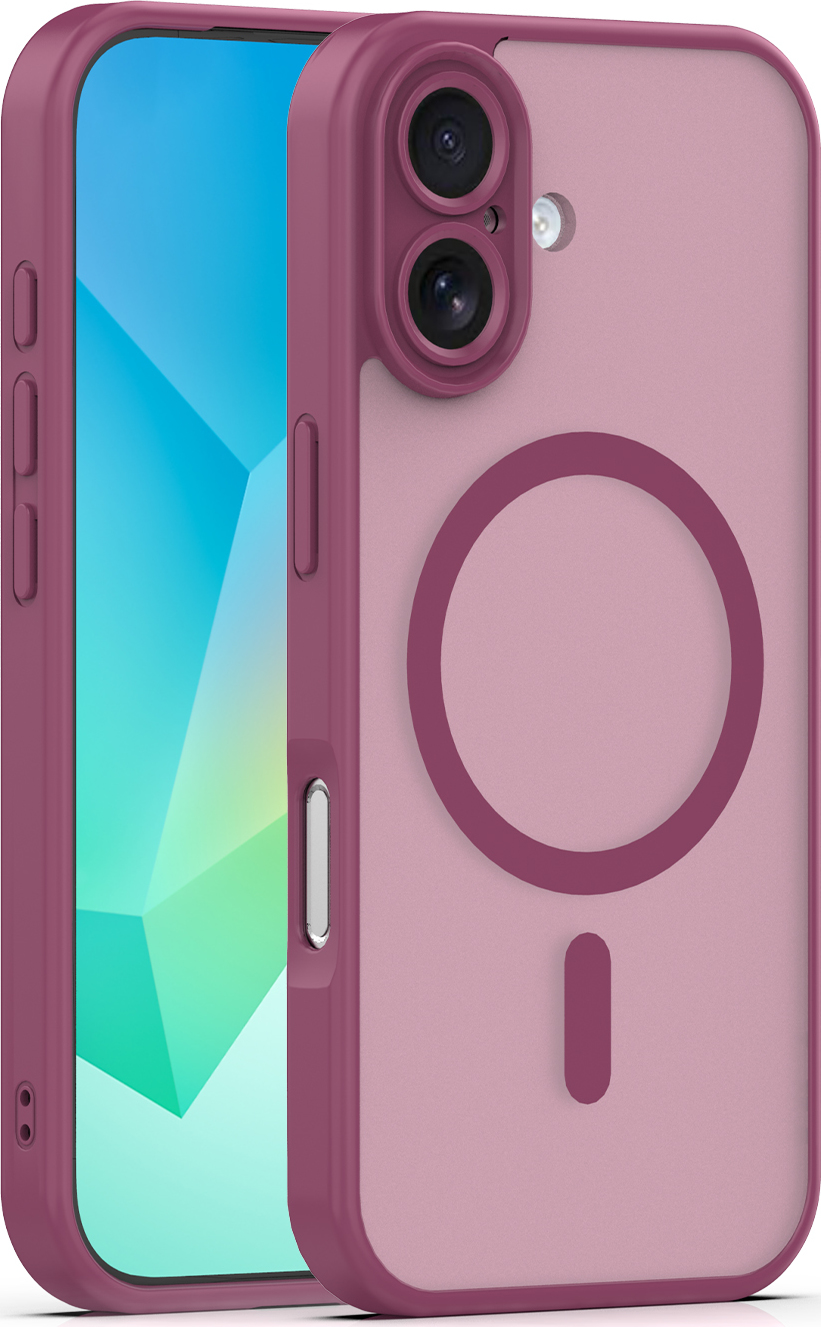 Levně TFO Mag Matt kryt pro iPhone 17 6,3'' vínový s ochranou fotoaparátu