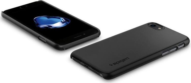 Spigen Thin Fit, black - iPhone 7