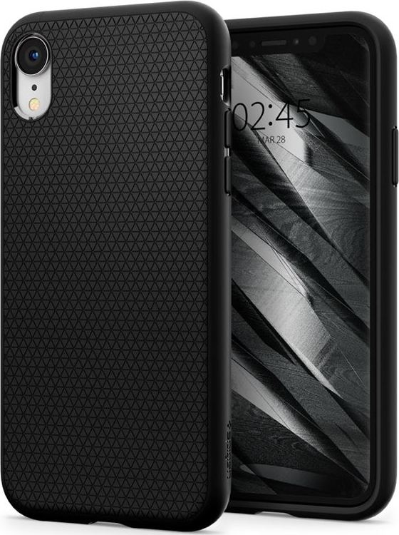 Spigen Liquid Air, black - iPhone XR