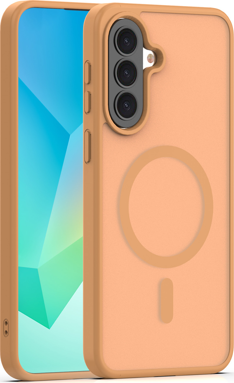 Levně TFO Kryt Mag Matt pro Samsung Galaxy A37 5G hnědý s velkým otvorem