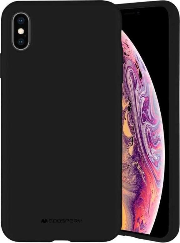 Levně Mercury Silicone kryt pro Samsung A55, černá