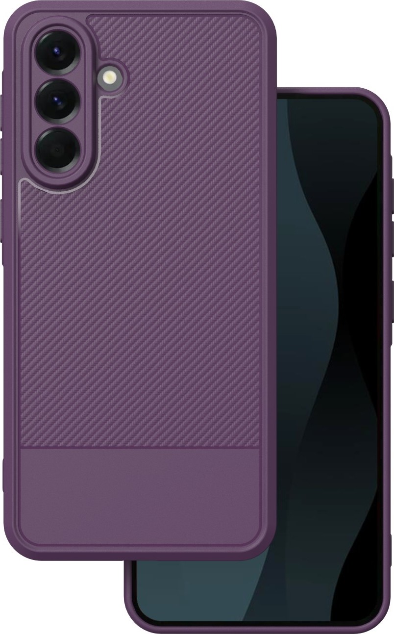 Levně TFO Simple Carbon kryt pro Samsung Galaxy A56 5G fialový