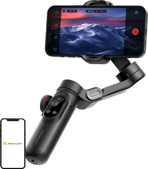 Levně Stabilizátor AOCHUAN X Pro Standard (černý)