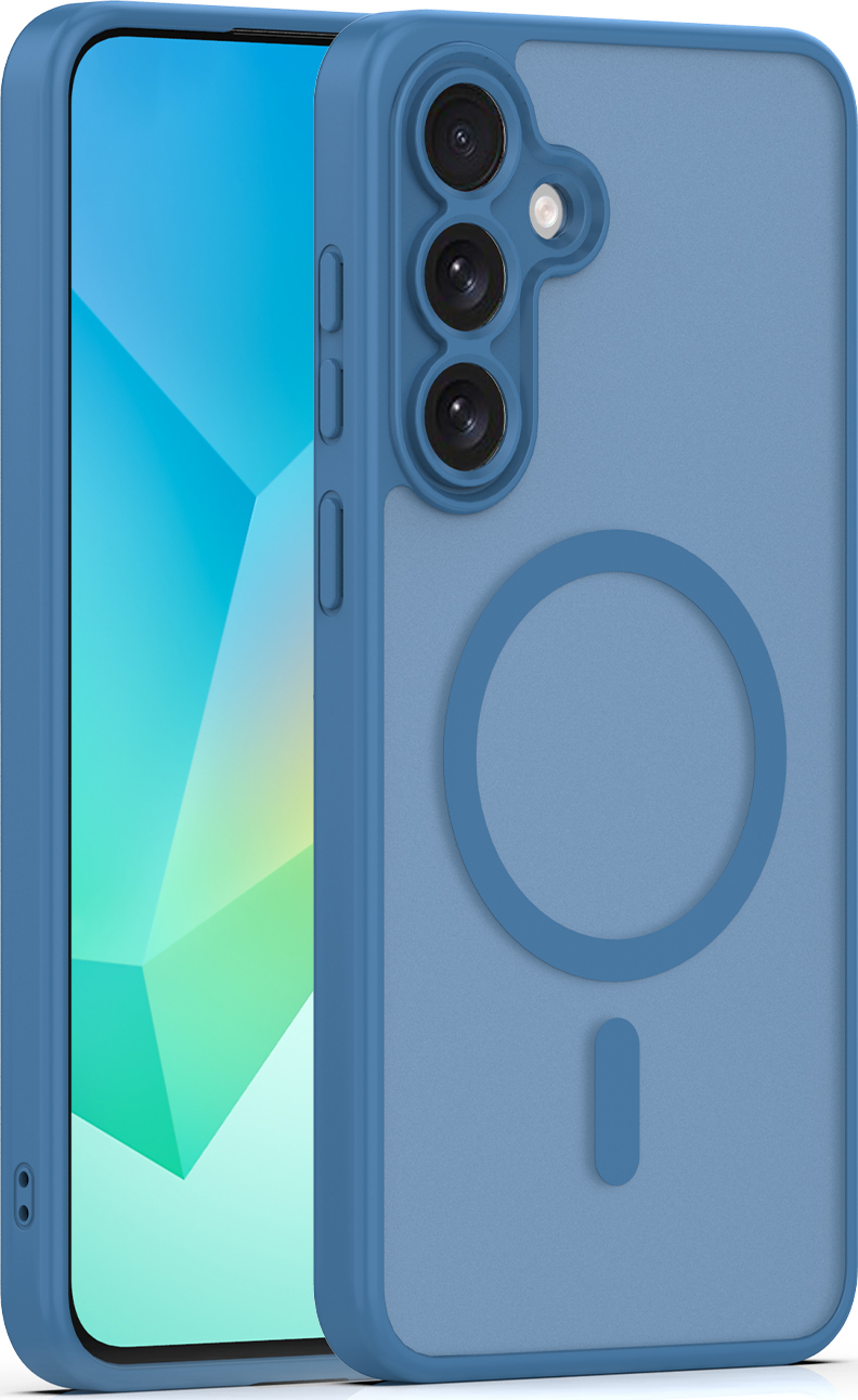 Levně TFO Kryt Mag Matt pro Samsung Galaxy S24 / S25 tmavě modrý big hole