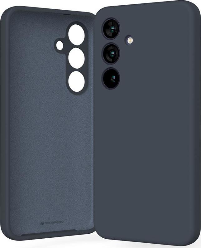 Levně Mercury Silicone kryt Samsung S24 FE Navy