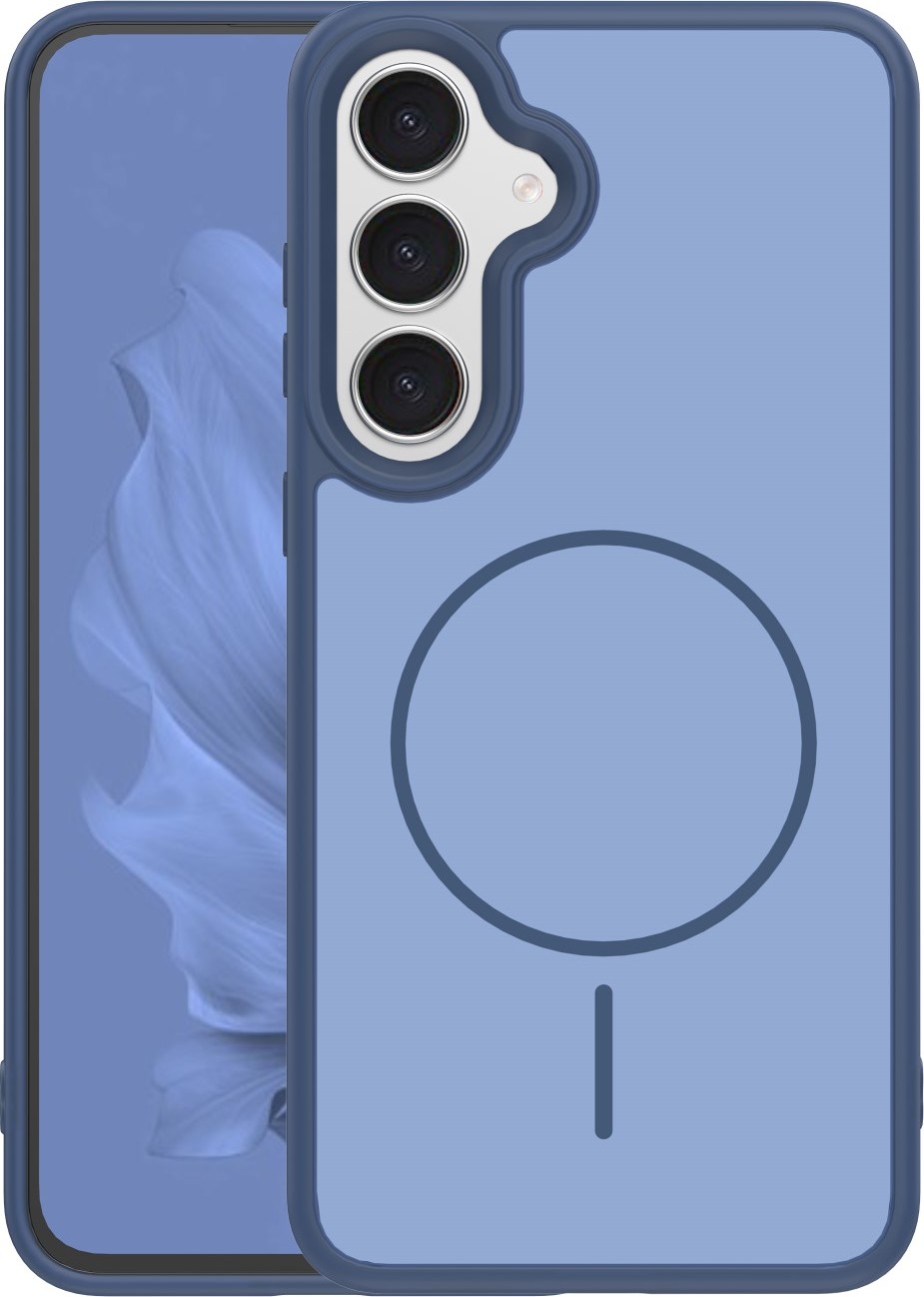 Levně TFO Frame Thin Mag kryt pro Samsung Galaxy S25 tmavě modrá
