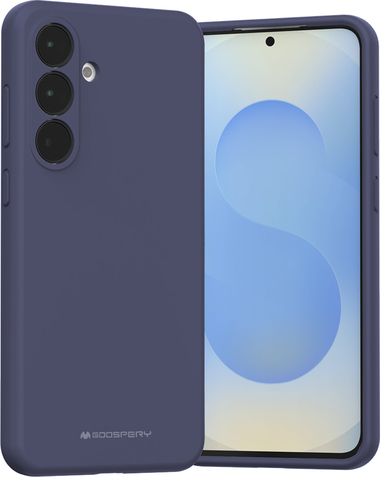 Levně Mercury Silicone kryt Samsung Galaxy S25 FE Lavender Gray