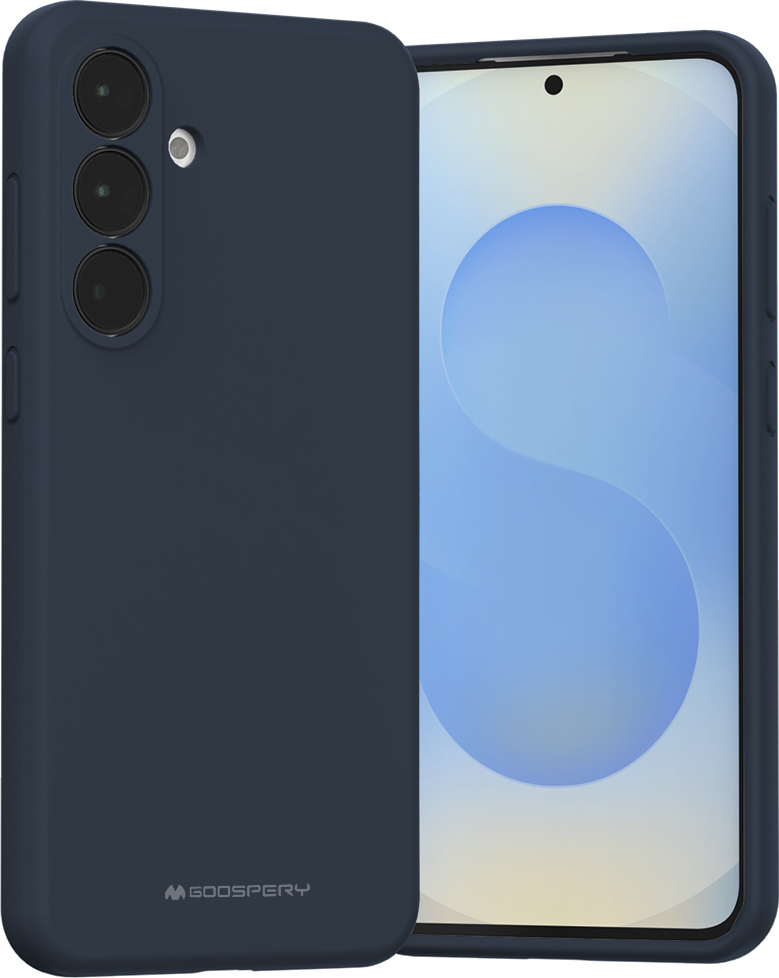 Levně Mercury silikonový kryt Samsung Galaxy S25 FE Navy