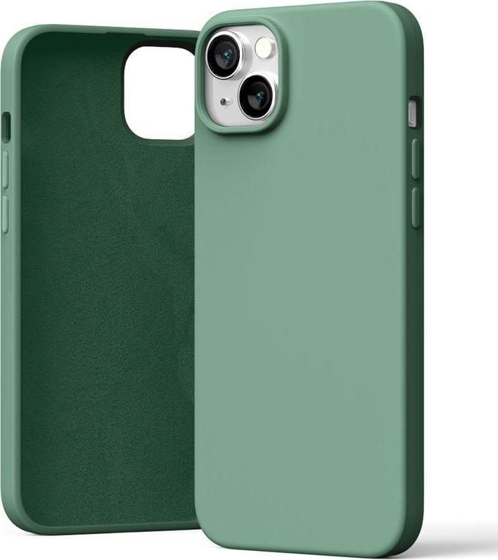 Levně MERCURY SILICONE kryt pro Samsung S25+ zelený