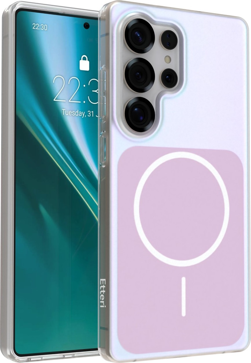 Etteri Hidden Pearl kryt pro Samsung Galaxy S25 Ultra růžový