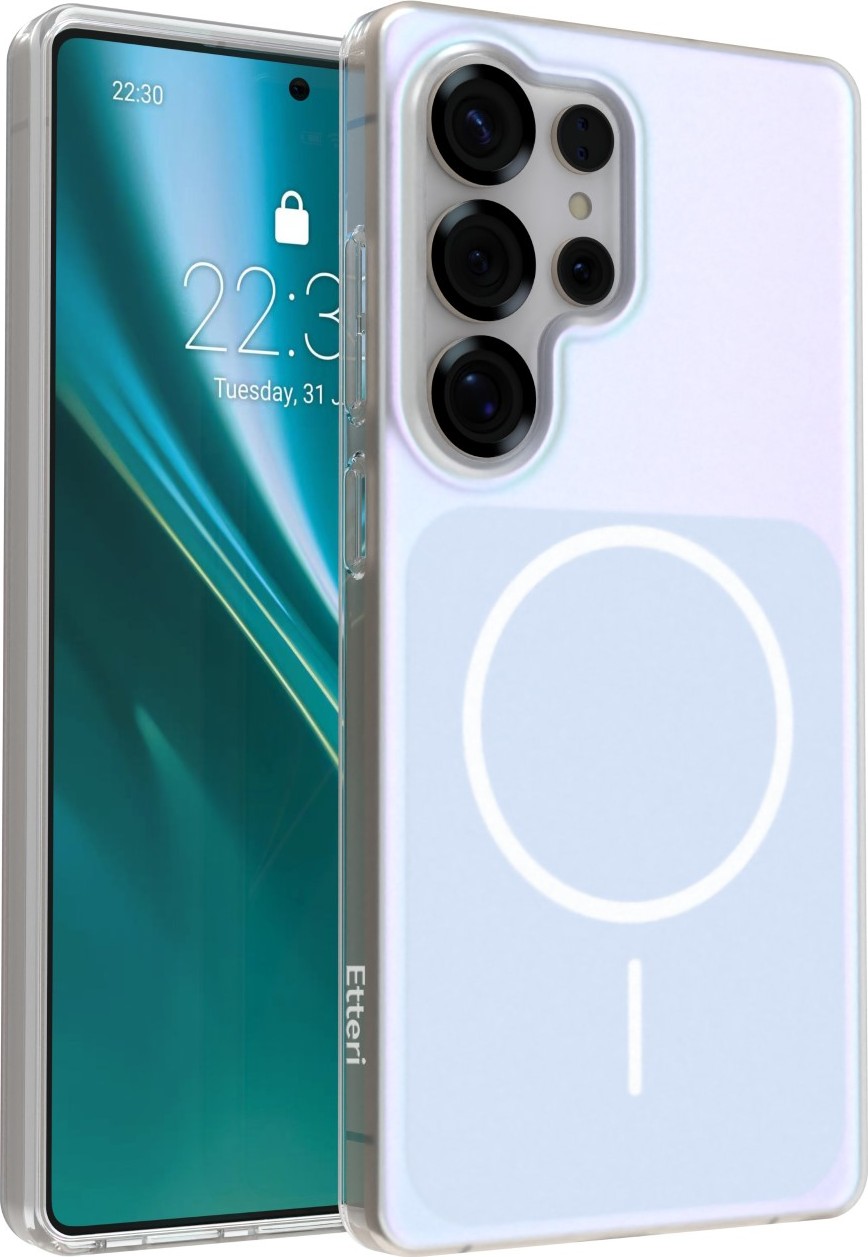 Etteri Hidden Pearl kryt pro Samsung Galaxy S25 Ultra světle modrý