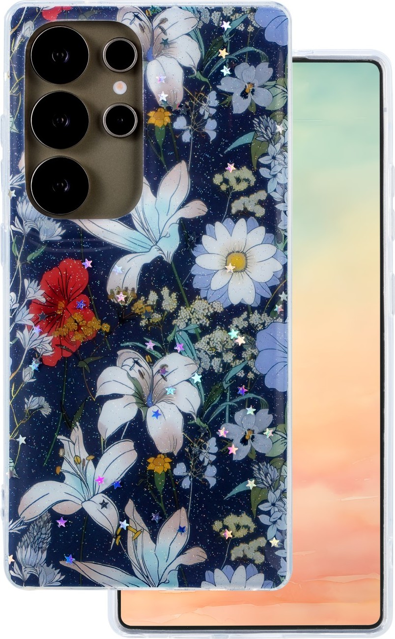 Levně TFO Glow Glam kryt pro Samsung Galaxy S25 Ultra modrý