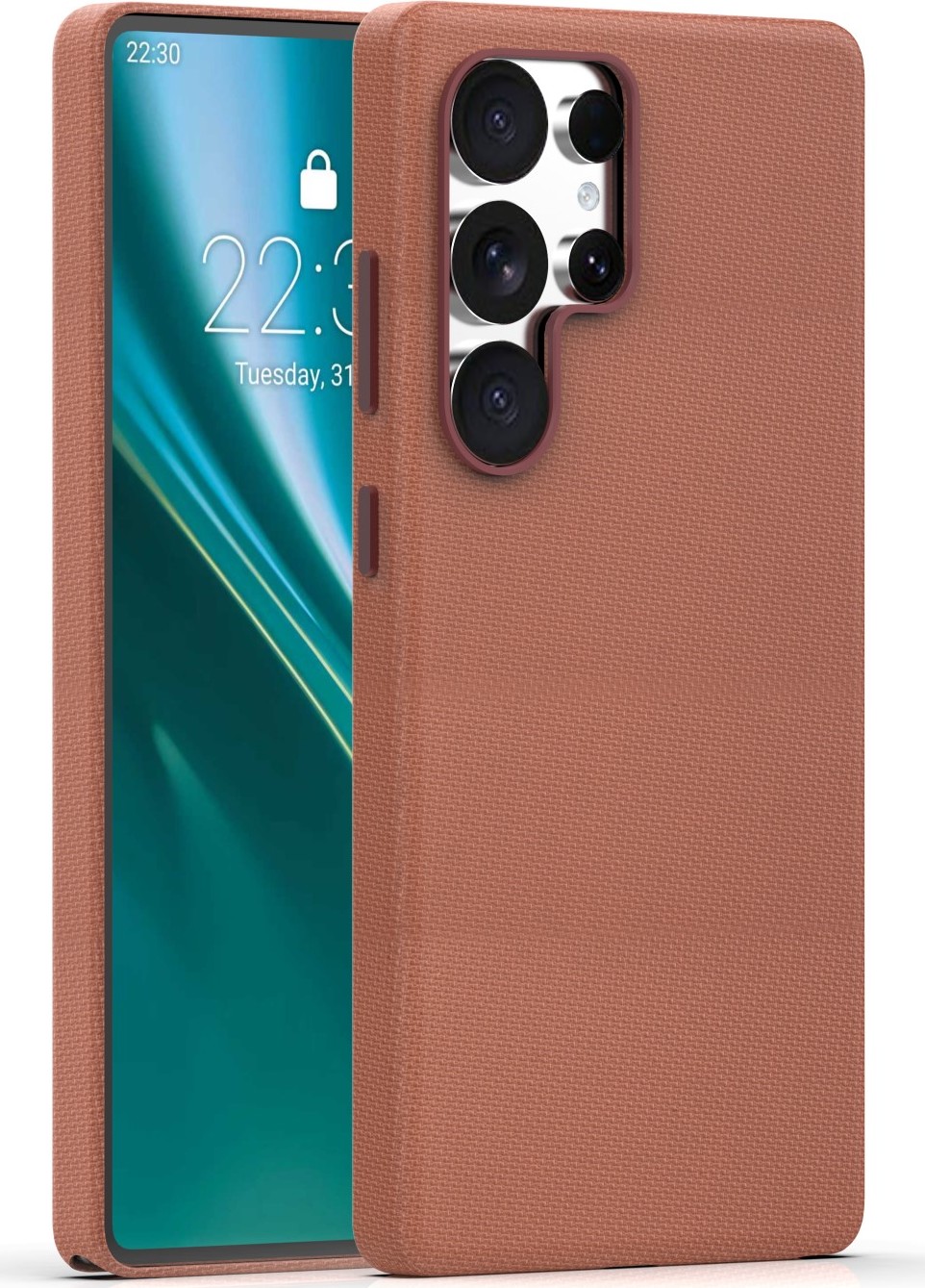 Levně Etteri Elegant Mag kryt pro Samsung Galaxy S25 Ultra hnědý