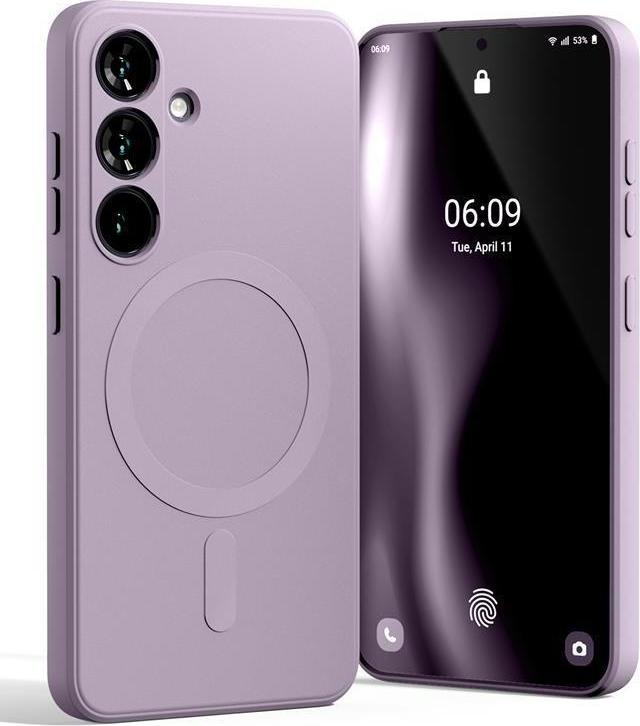 Mercury Semi-Silicon MagSafe kryt pro Samsung Galaxy S26+ Lilac Purple