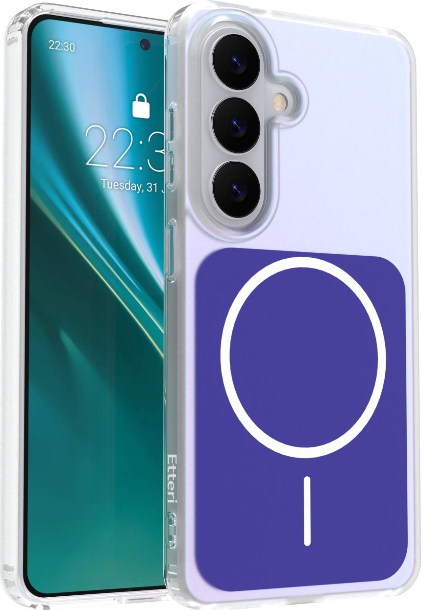Levně Etteri Hidden Pearl kryt pro Samsung Galaxy S26 tmavě modrý