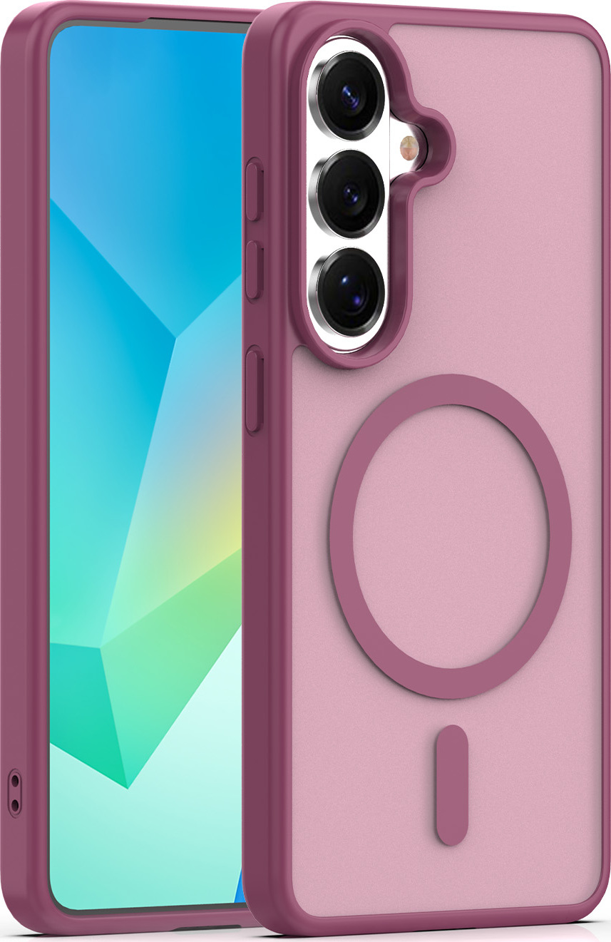 Levně TFO Kryt Mag Matt pro Samsung Galaxy S26 Plus vínový (maroon) big hole