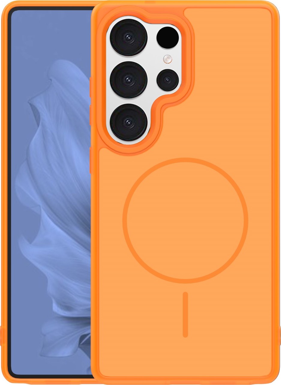 Levně TFO Kryt Frame Thin Mag pro Samsung Galaxy S26 Ultra oranžový