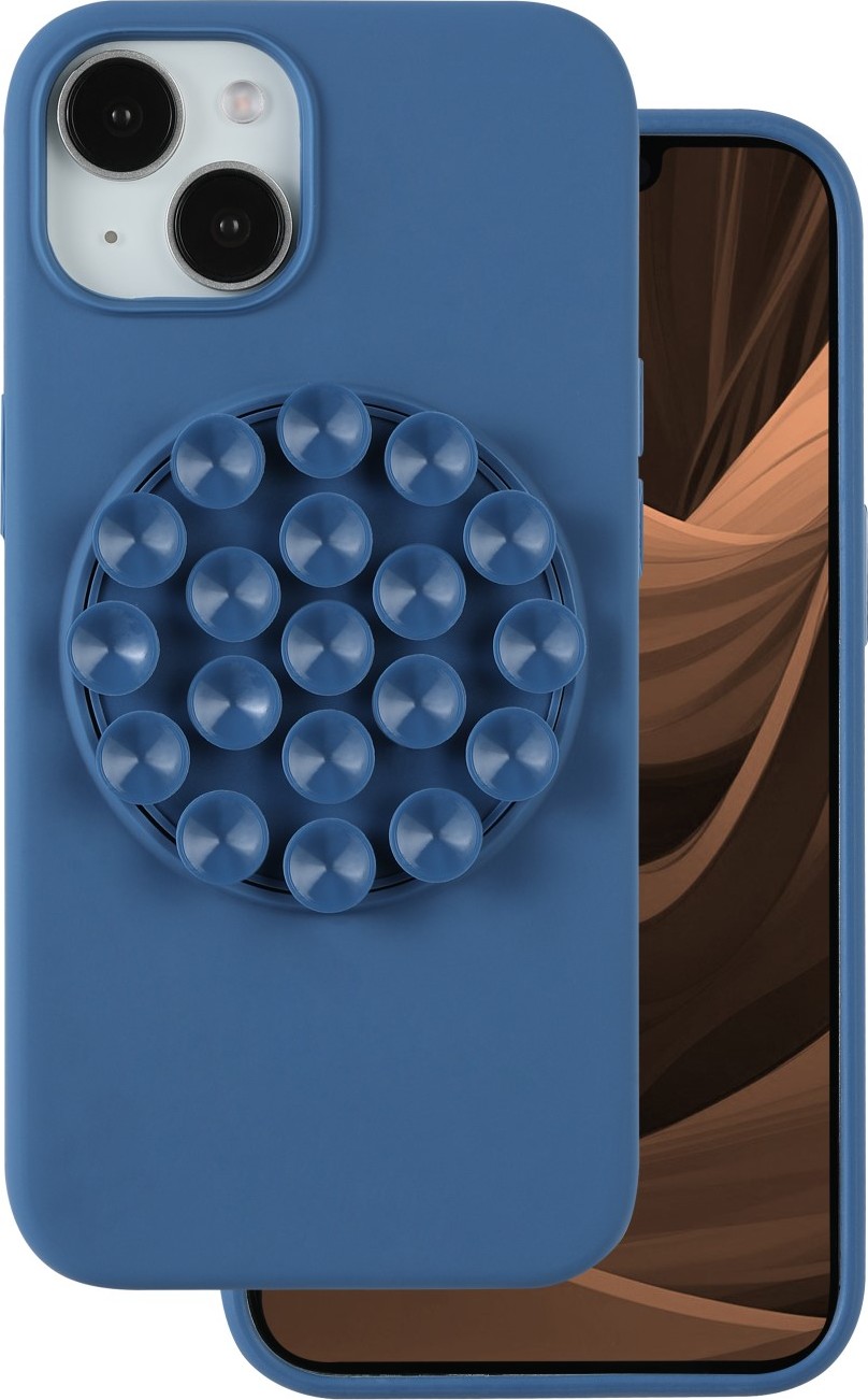 Levně TFO Silikonový kryt Silicone Stick pro iPhone 11, modrý