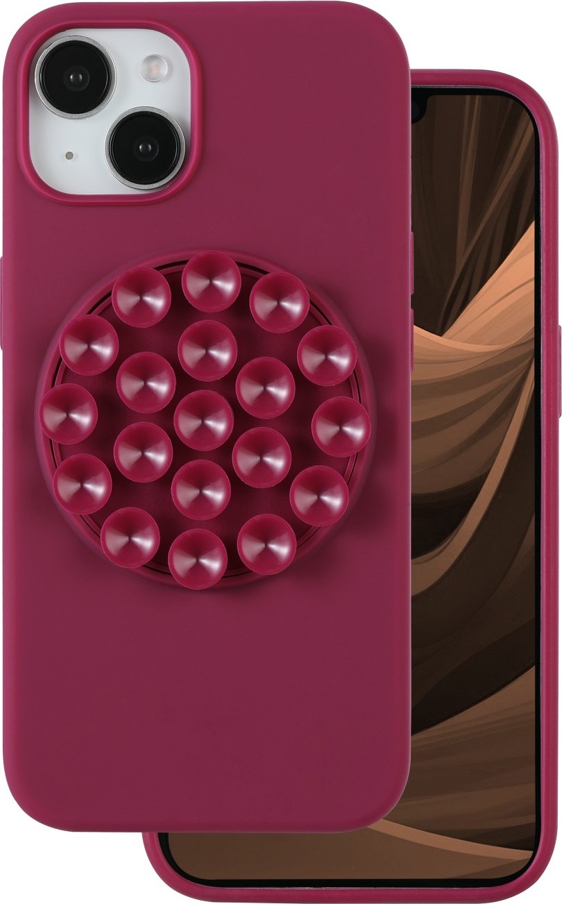 Levně TFO Kryt Silicone Stick pro iPhone 11 vínový