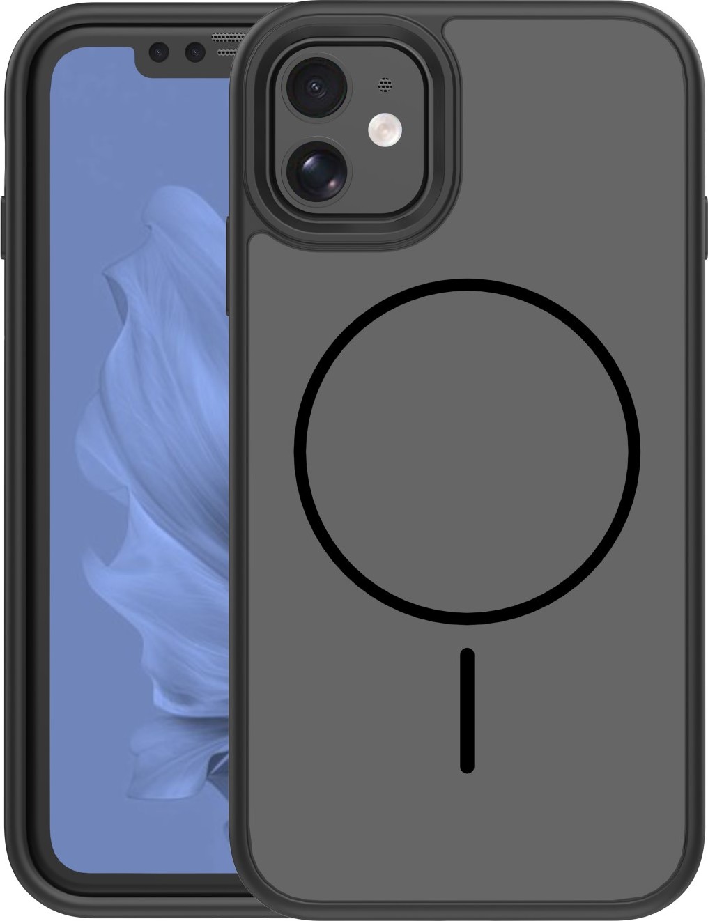 Levně TFO Frame Thin Mag kryt pro iPhone 11 černý