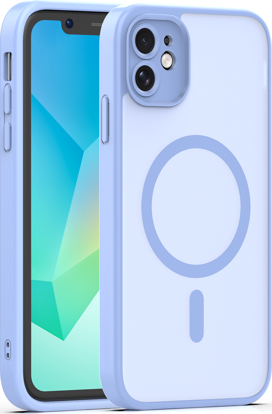 Levně TFO Mag Matt kryt pro iPhone 11 světle modrý s ochranou fotoaparátu