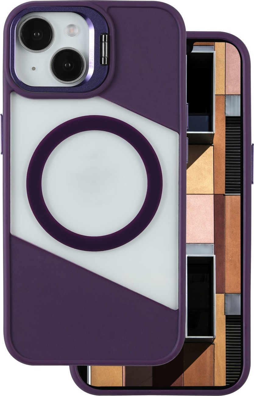 Levně TFO Fusion Mag kryt pro iPhone 12 / 12 Pro 6,1" fialový