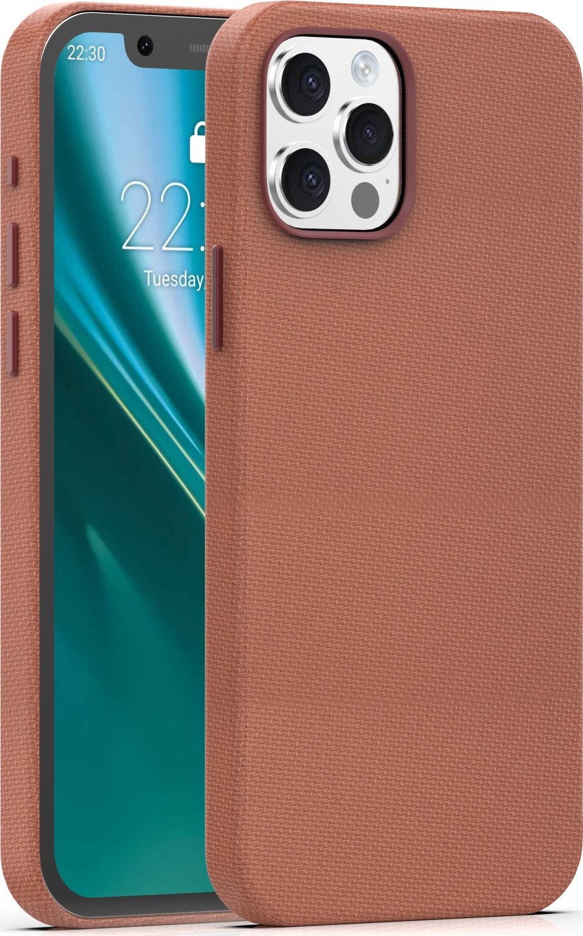 Levně Etteri Elegant Mag kryt pro iPhone 12 / 12 Pro 6,1'' hnědý