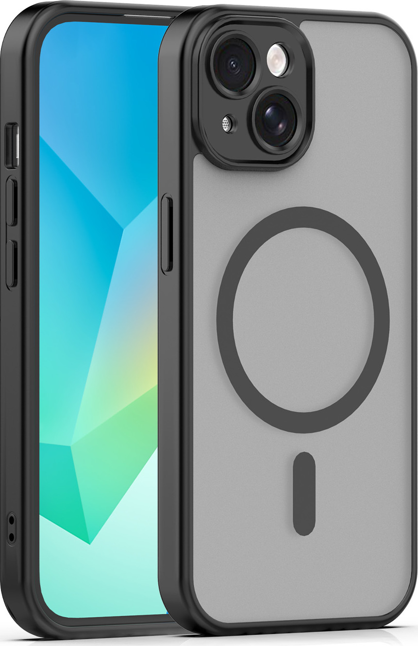 Levně TFO Mag Matt kryt pro iPhone 13 6,1" černý s ochranou fotoaparátu