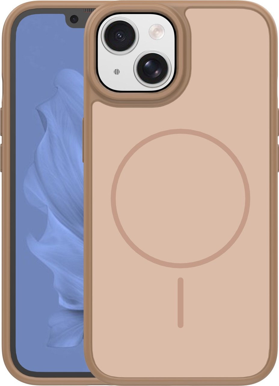 Levně TFO Kryt Frame Thin Mag pro iPhone 14 6,1" hnědý