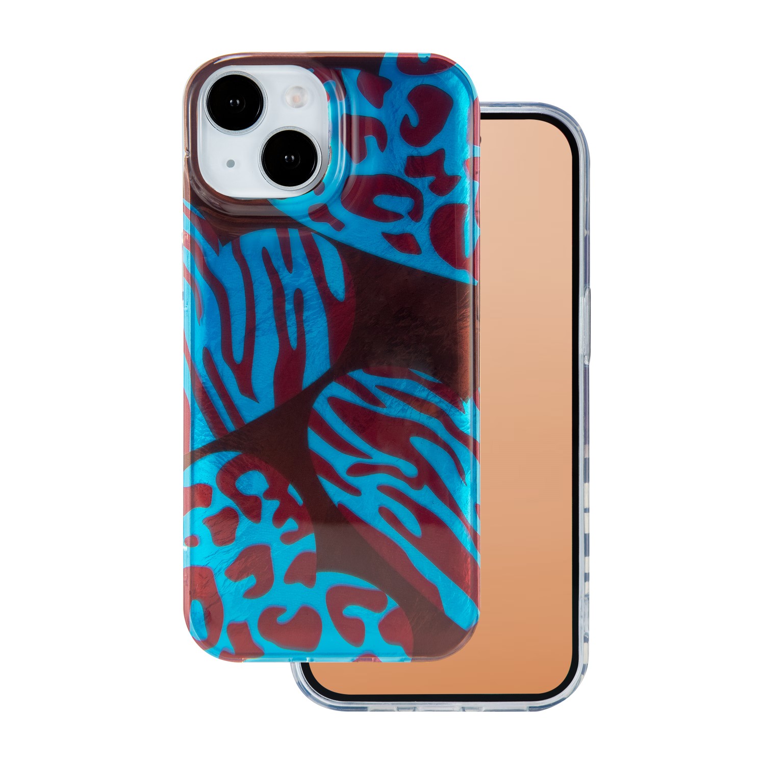 Levně TFO Kryt Animal Print pro iPhone 14 6,1" Chameleon