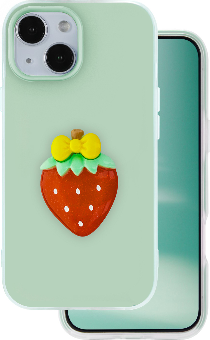 Levně TFO Kryt Fruit 2v1 pro iPhone 14 6,1" zelený