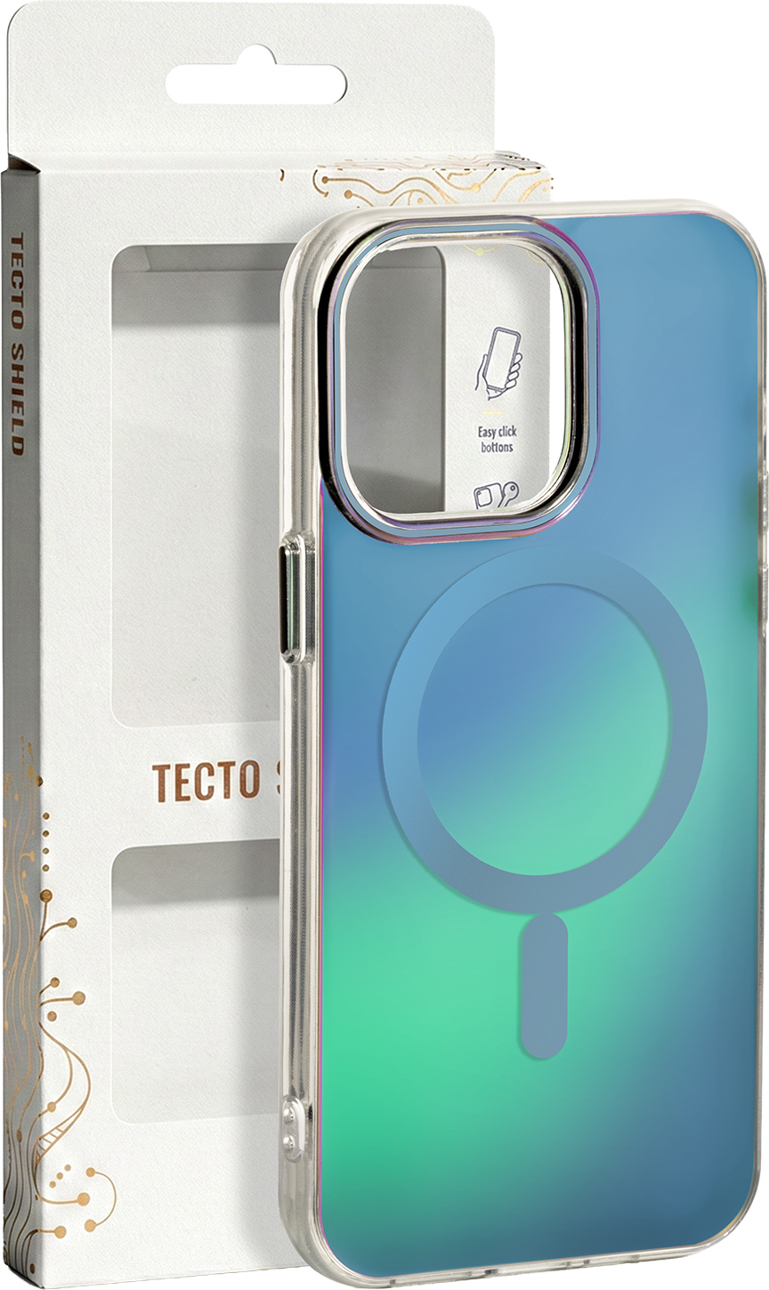 Levně Pouzdro Tecto Shield Aurora pro iPhone 14 Pro 6,1" modré