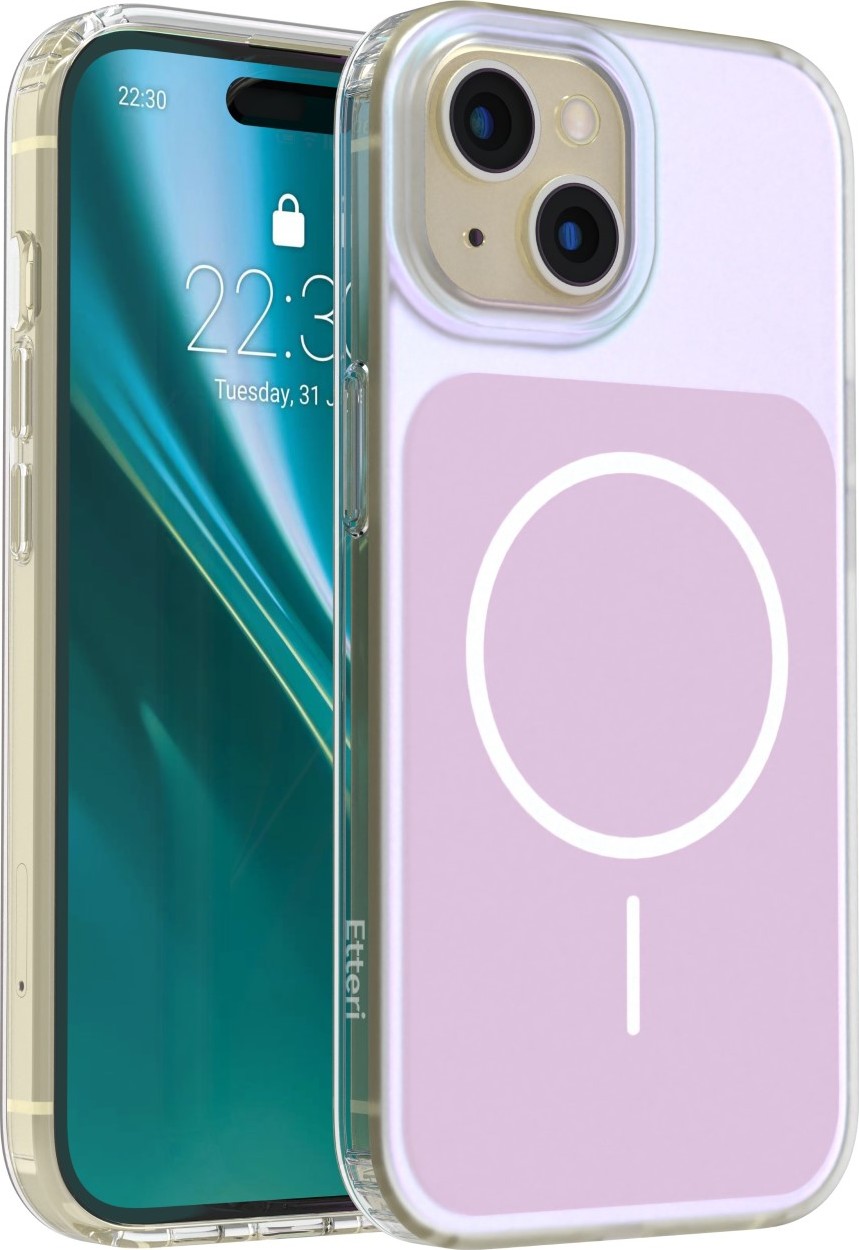 Etteri Hidden Pearl kryt pro iPhone 15 6,1" růžový