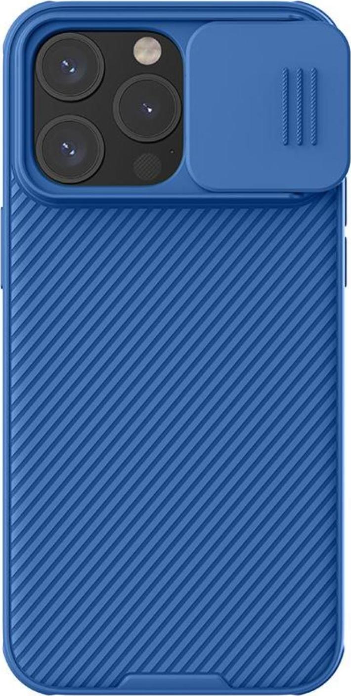 Levně Nillkin Camshield Pro iPhone 15 Pro (6.1) Blue