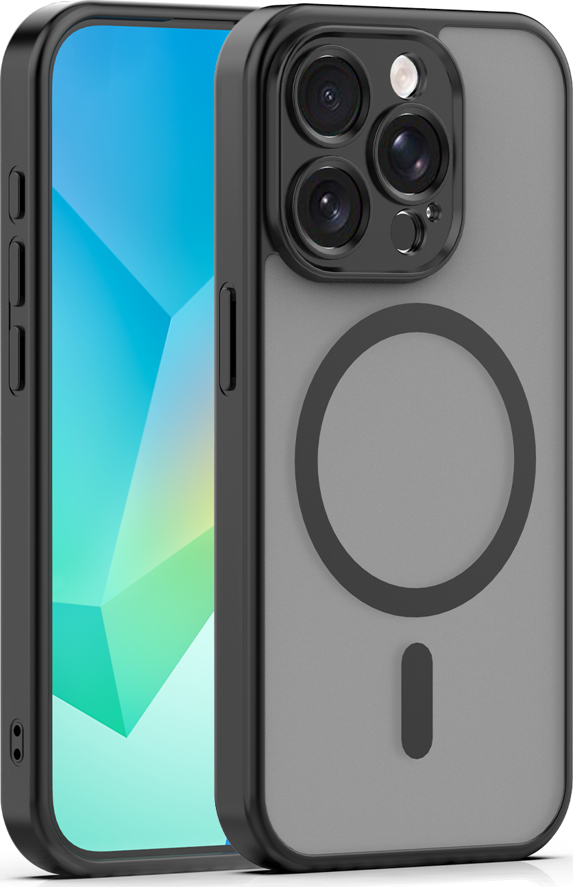 Levně TFO Kryt Mag Matt pro iPhone 15 Pro 6,1" černý s ochranou fotoaparátu