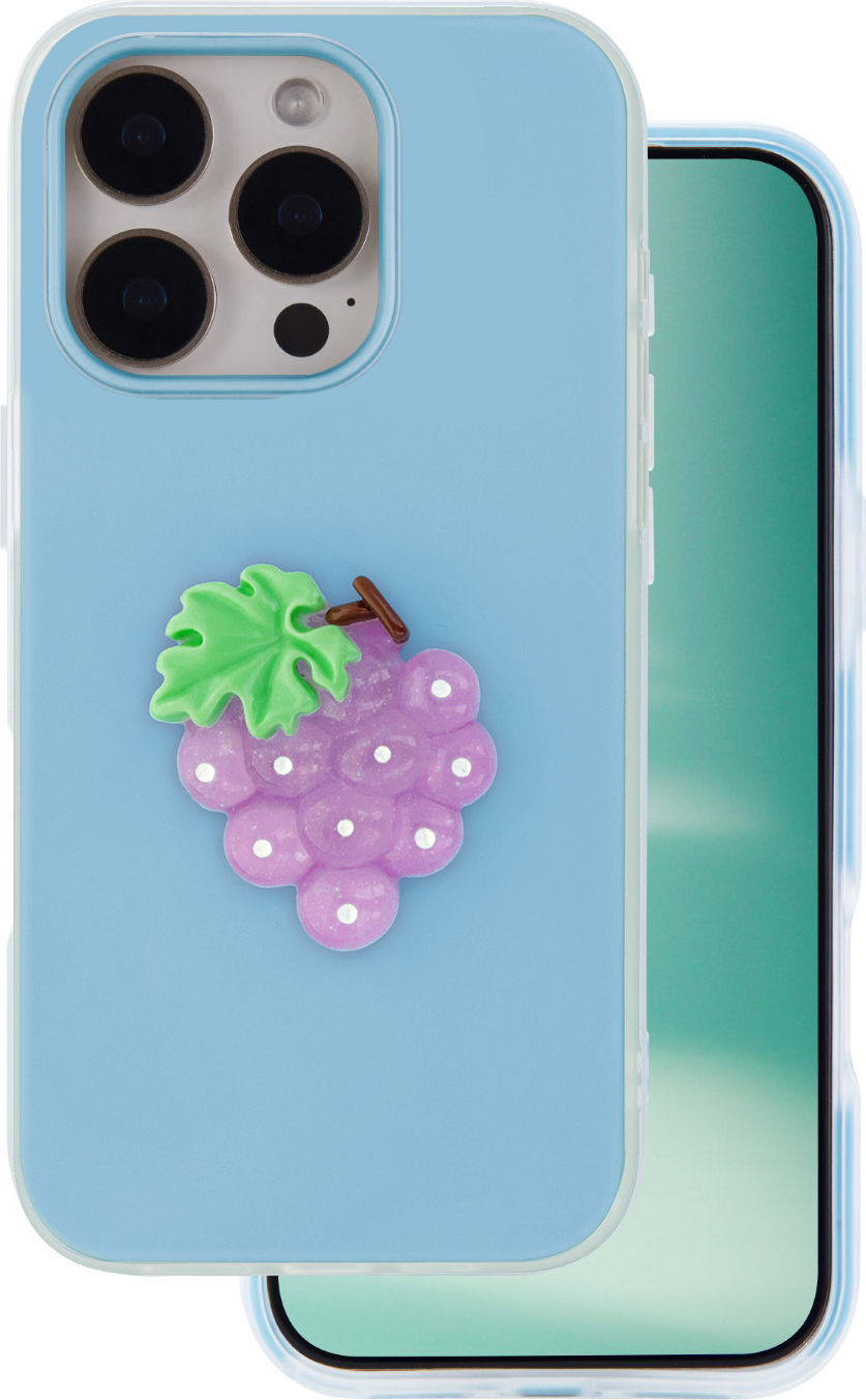 Levně TFO Kryt Fruit 2in1 pro iPhone 15 Pro 6,1" modrý