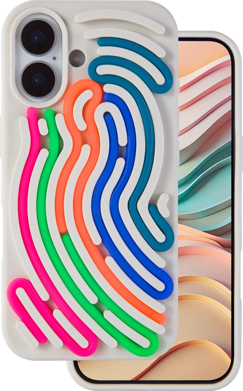 Levně TFO DIY Snake kryt pro iPhone 16 6,1" béžový