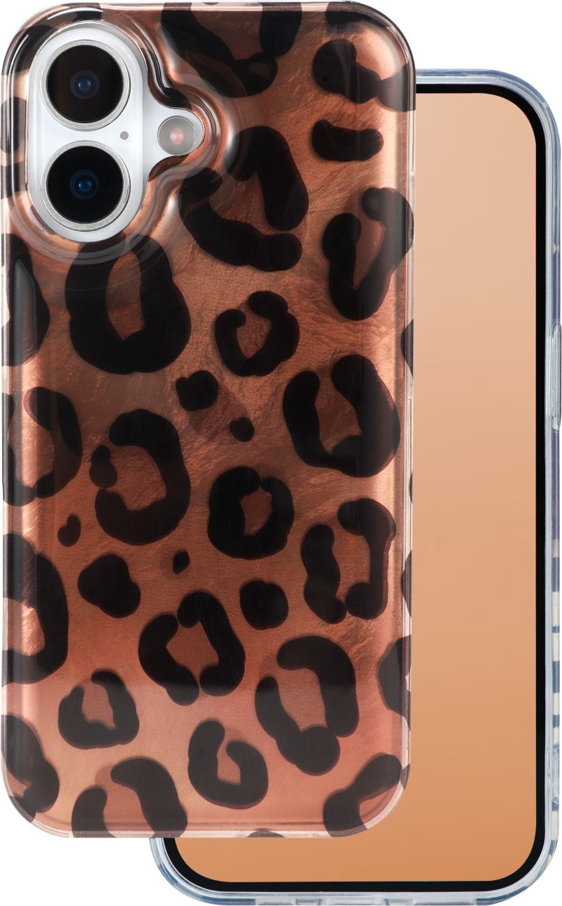Levně TFO Kryt Animal Print pro iPhone 16 6,1" Panther