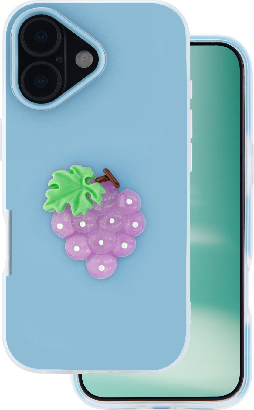 Levně TFO Kryt Fruit 2in1 pro iPhone 16 6,1", modrý
