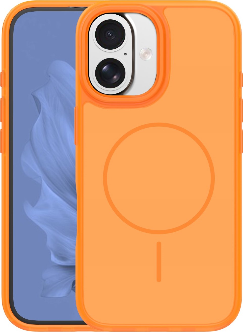 Levně TFO Frame Thin Mag kryt pro iPhone 16 6,1" oranžový