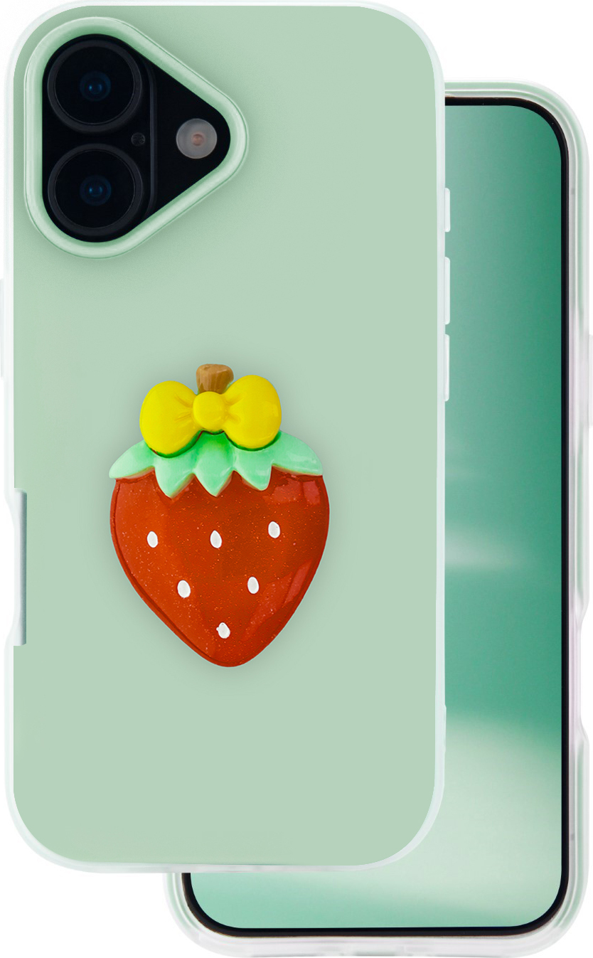 Levně TFO Kryt Fruit 2in1 pro iPhone 16 6,1" zelený