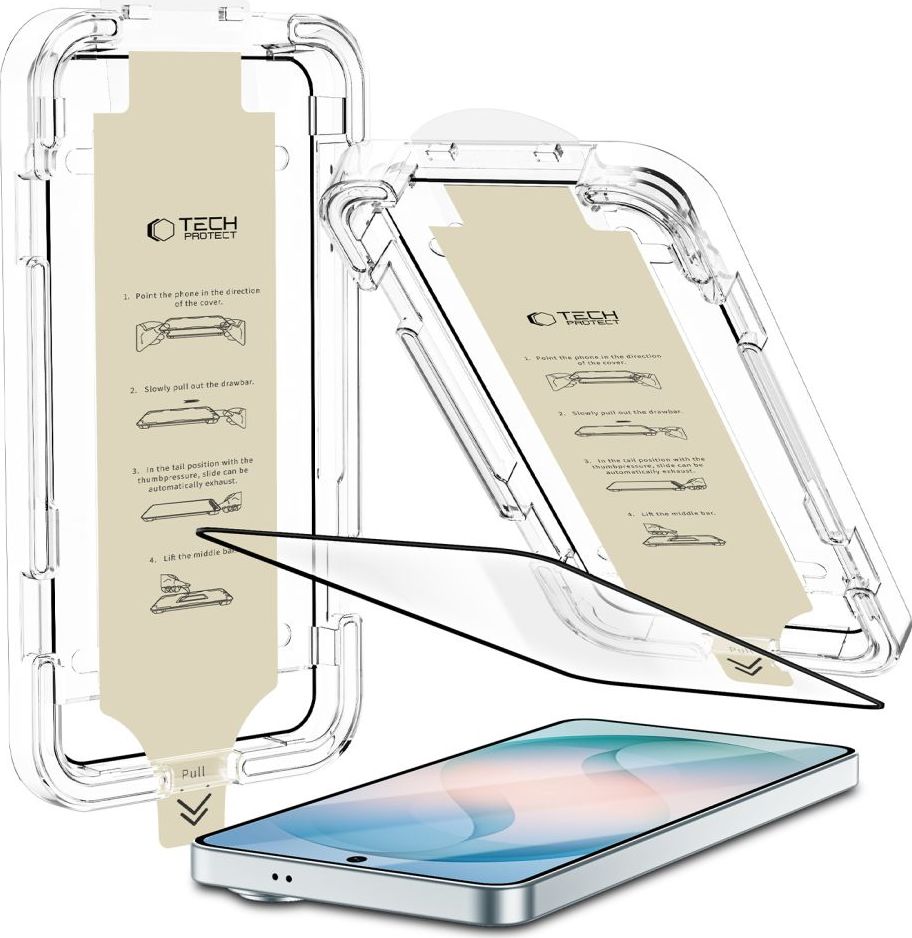 Levně Tech-Protect Quick Set AR+ Antireflexní sklo pro Samsung Galaxy S26 s aplikátorem, černé